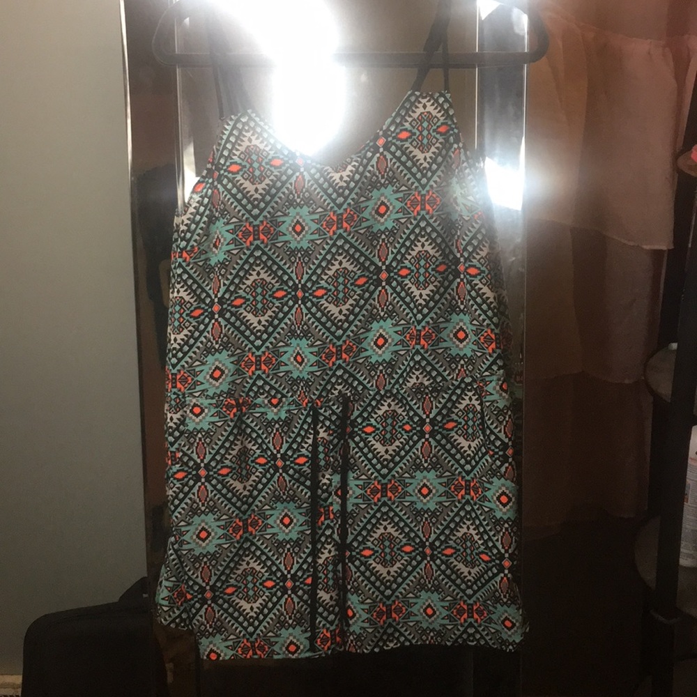 Multi colored romper